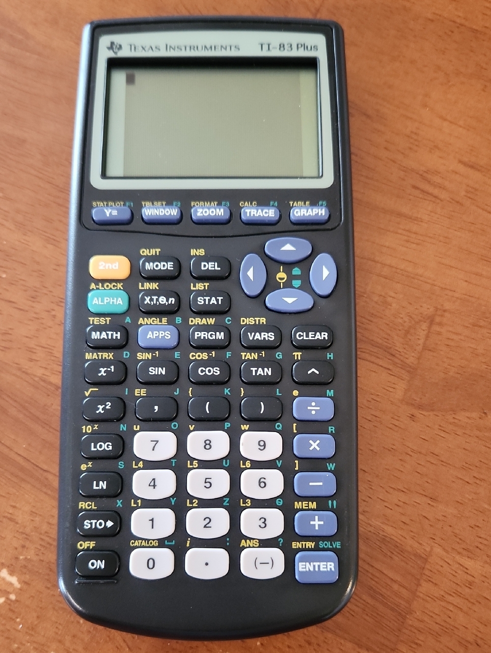 Texas Instruments TI-83 Plus Graphing Calculator - Black